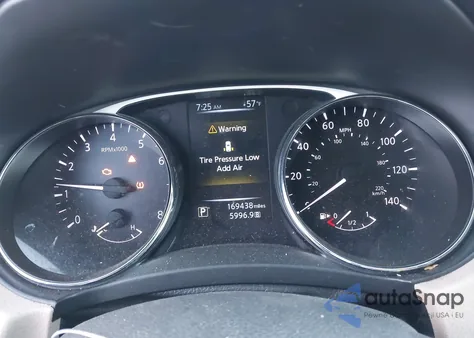 2016 Nissan Rogue Sv z USA, uszkodzony, nr VIN 5N1AT2MTXGC846605